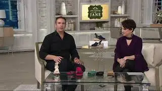 Vionic Orthotic Leather Slide Sandals - Santos on QVC