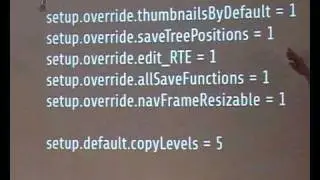 TYPO3 Akademie T3AK09 by Marit AG - TYPO3 Backend optimal konfigurieren mit TSconfig