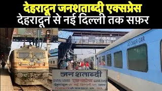 Dehradun New Delhi Janshatabdi Express Journey Vlog
