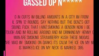 G-DOGG - Gassed Up (Lyrics)