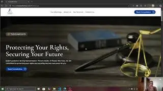 Tessaa Attorneys Website Demo | Professional Legal Services Website Built with Modern UI/UX