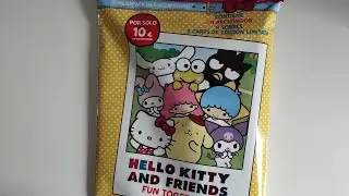 LAS COLECCIONES DEL OCIOSO 523: PANINI HELLO KITTY AND FRIENDS TRADING CARDS STARTER PACK ALBUM!!