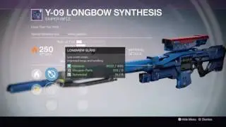 Destiny how to get a longbow