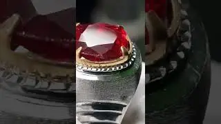 Syntetic Merah Siem Siam, #lelangbatu bukan asli tapi banyak peminat #permatanusakambangan #gems