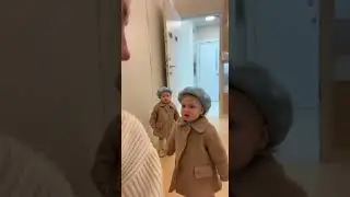 Twin 1 Year Olds React to Newborn 😭😂