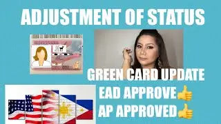 USCIS: Adjustment of Status Update Form I-485 | EAD Form I-765 & AP Form I-131 Approved! #k1visa