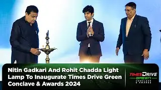 Nitin Gadkari Lights The Lamp | Times Drive Green Conclave & Awards 2024 | Ev Sector | Auto 2024