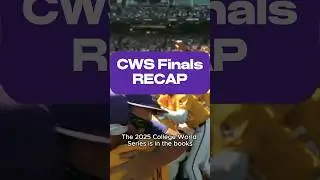 College World Series Finals RECAP! #baseball #collegeworldseries #lsutigers #coastalcarolina #ncaa
