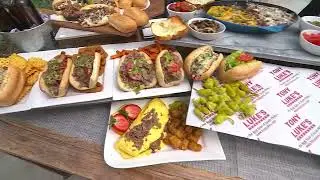 Tony Luke's 12-Pack Philly Cheesesteak Sandwich Kit on QVC