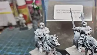 Live Paintalong wotr nobles front rank miniatures from Gripping Beast for saga age of chivalry