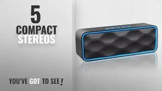 Top 10 Compact Stereos [2018]: ZoeeTree ZJB01000 S2 Wireless Bluetooth Speaker 4.2, HD Audio and