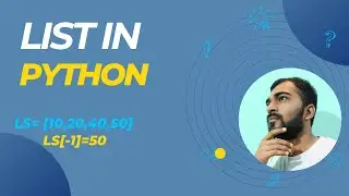 Python List | List in Python | What is a list in Python | Basics of list in Python | Array in Python