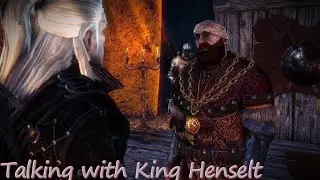 The Witcher 2: Assassins of Kings - Talking with King Henselt [Roche's Path]