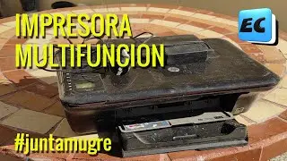 Que se puede hacer con una IMPRESORA MULTIFUNCION vieja o rota #juntamugre