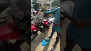 Moto torque Handbar fixed in Xpulse 200 4v @atoz_bikemodifiers Zubair -9962796663 📲