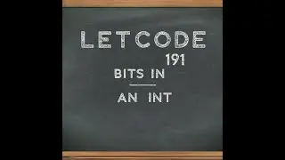 Leetcode 191 numbers of 1 bit in an int