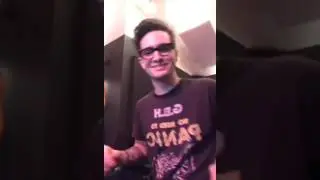 Brendon Urie Instagram Live Stream (January 14, 2017) - Part 1