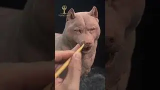 How do dogs make it? #sculpture #skulpture #sculptured #clay