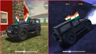 MAHINDRA THAR DRIVING | DAY/NIGHT MODE | #gaming #gameplay #indiancarsimulator3d