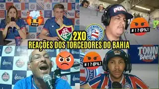 REA&Ccedil;&Otilde;ES DOS TORCEDORES DO BAHIA REVOLTADOS COM DERROTA DE 2 A 0 PRO FLUMINENSE - BRASILEIR&Atilde;O 2025
