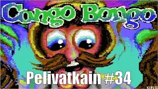 JOKin pelivatkain #034 - Congo Bongo on Donkey Kong -viidakkoseikkailua isometrisesti  (C64, 1983)