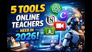 5 AI tools for online teachers in 2026