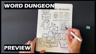Word Dungeon PnP Board Game Preview