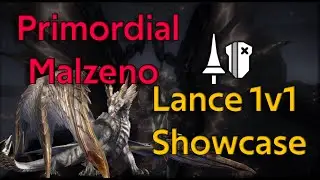 Primordial Malzeno Lance 1v1 Showcase (Full Run +Bonus Tips) MHR:SB