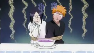 Orihime and Rangiku serve food