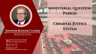 Senator Cuzner asks Minister Fraser about the criminal justice system - November 19, 2025 (EN)