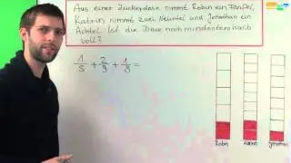 Rechnen mit Brüchen - Brüche in Textaufgaben / Sachaufgaben