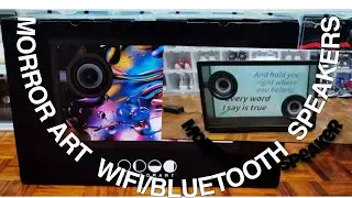 Introducing the Morror Art Speaker #bluetoothspeaker #wifi#morrorart/three Musketeers