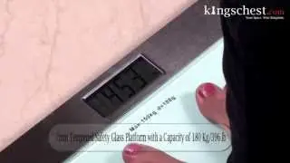Mat Digital Glass Electronic Weighing Machine
