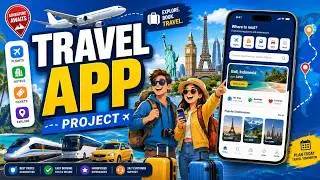 Travel App | collegeprojectshub@gmail.com | Flutter and Firebase | Mobile Application