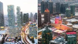 The Day Mississauga Froze❄️| Cinematic Drone Shots of a Winter Wonderland!