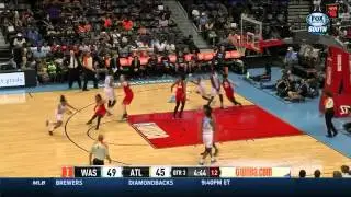 Angel McCoughtry scores 27 points vs. Washington Mystics