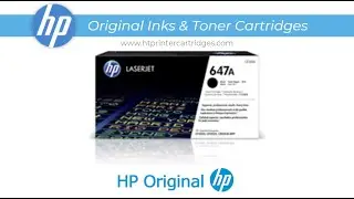 HP 647A Black Original LaserJet Toner Cartridge CE260A