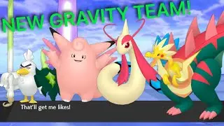 Messing around with a Gravity team! Master rank VGC wifi battles!