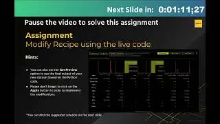 Assignment 1 - Modify recipe using live code / DAI Starter Course