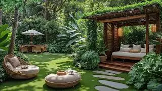 Sunny Garden Jazz ☀️ Bright Smooth Jazz Music for Morning Coffee, Positive Mood & Fresh Days
