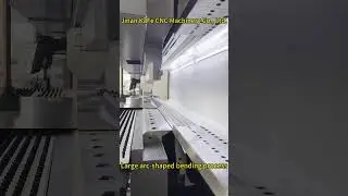 Large arc-shaped bending by Panel Bender machine