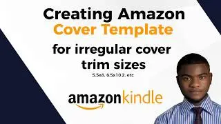 How to create a cover template for Amazon KDP paperback without using Amazon&rsquo;s template