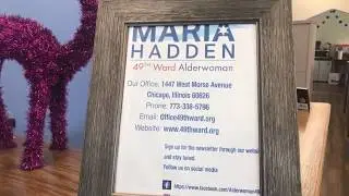 City of Chicago, 49th Ward AlderWoman Maria Hadden