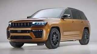 Золотой Jeep Grand Cherokee 2026 года &mdash; мощь, престиж и новая эра роскоши.