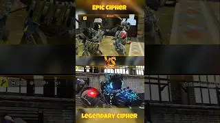 Legendary Cipher VS Epic Cipher - Execution CODM #callofdutymobile  #shorts