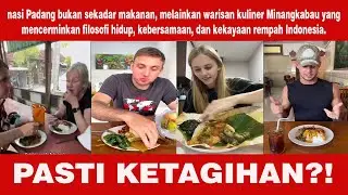 Mba Bule Cantik ini  Nyesel Udah Ngajak Temenya Nyobain Makan Nasi Padang