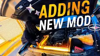Installed a Cold Air Intake on a 2018 Dodge Challenger! (2nd Mod 🔧)