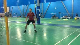 Badminton Defense drills