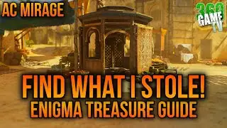 Assassin's Creed Mirage Find What I Stole! Enigma Solution / Location - Harbiyah Treasures Guide