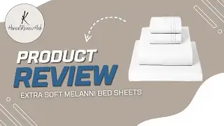 Review of the Softest Sheets EVER! The Buttery Soft Mellanni Bed Sheets
